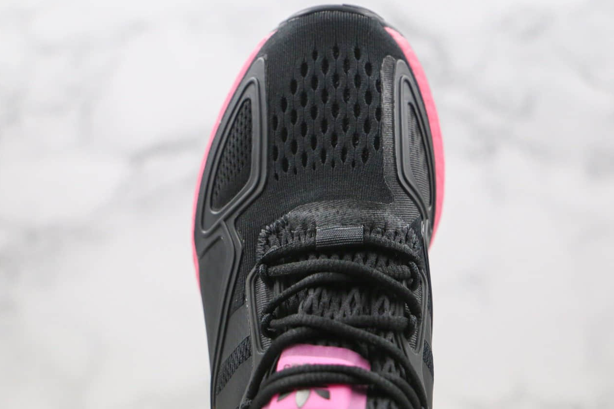 Adidas ZX 2K Boost 'Black Shock Pink' FV8986: Stylish Trainers with Energizing Boost Technology