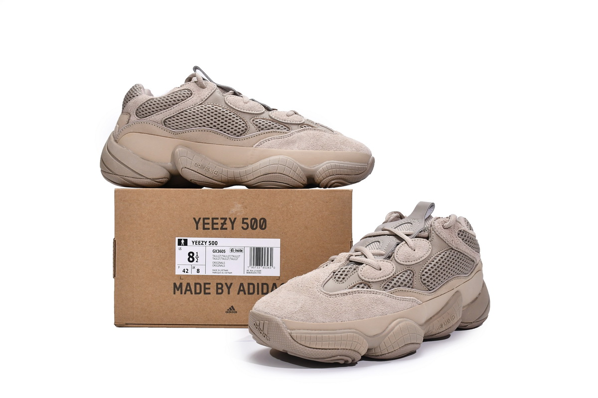 Adidas Yeezy 500 'Taupe Light' GX3605 - Shop the Latest Release