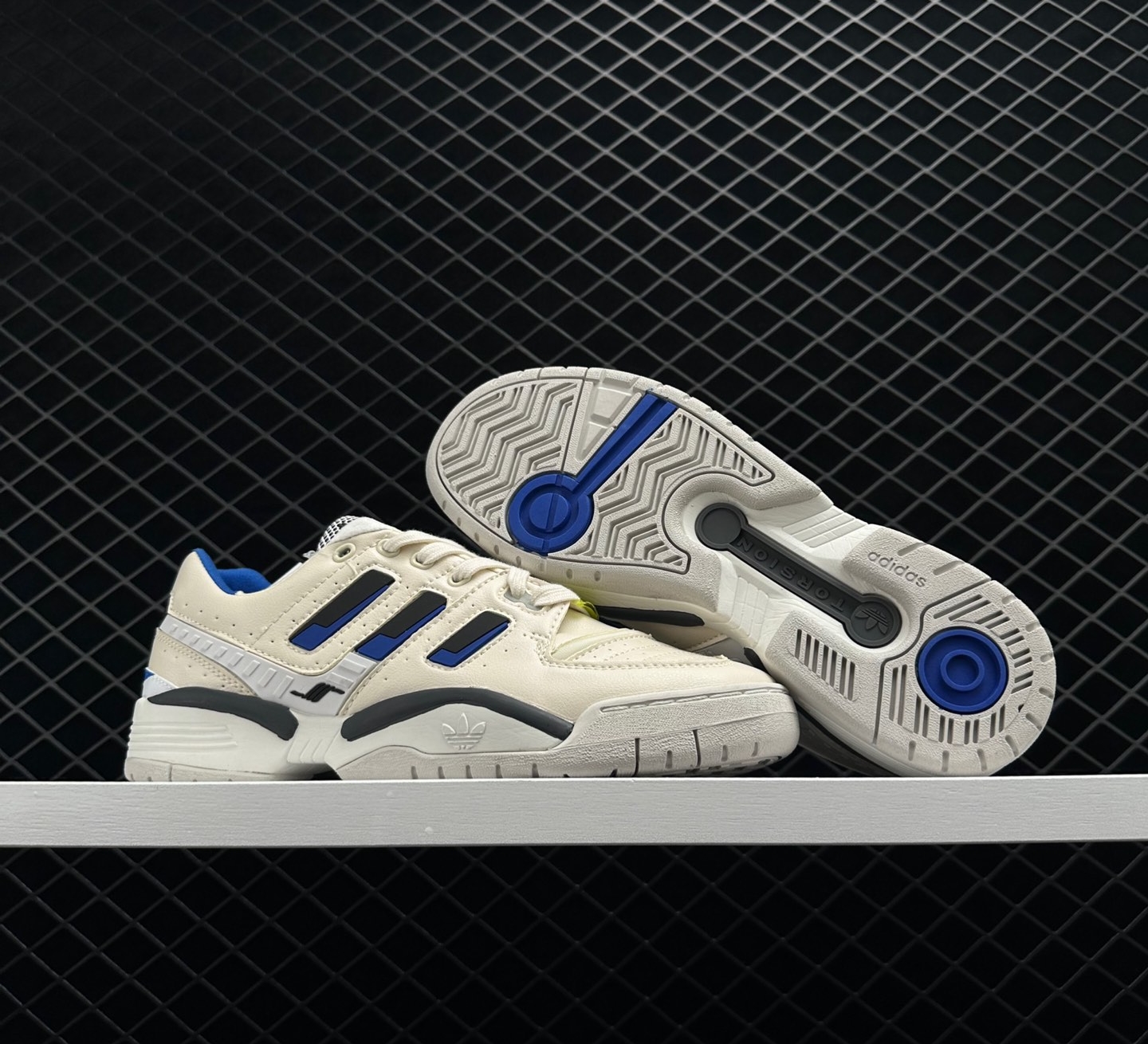 Adidas Originals TORSION COMP White Blue EE7377 - Men's Classic Sneakers