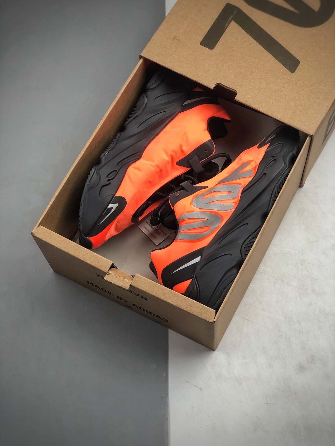 Adidas Yeezy Boost 700 MNVN 'Orange' FV3258 - Vibrant and Stylish Footwear by Adidas