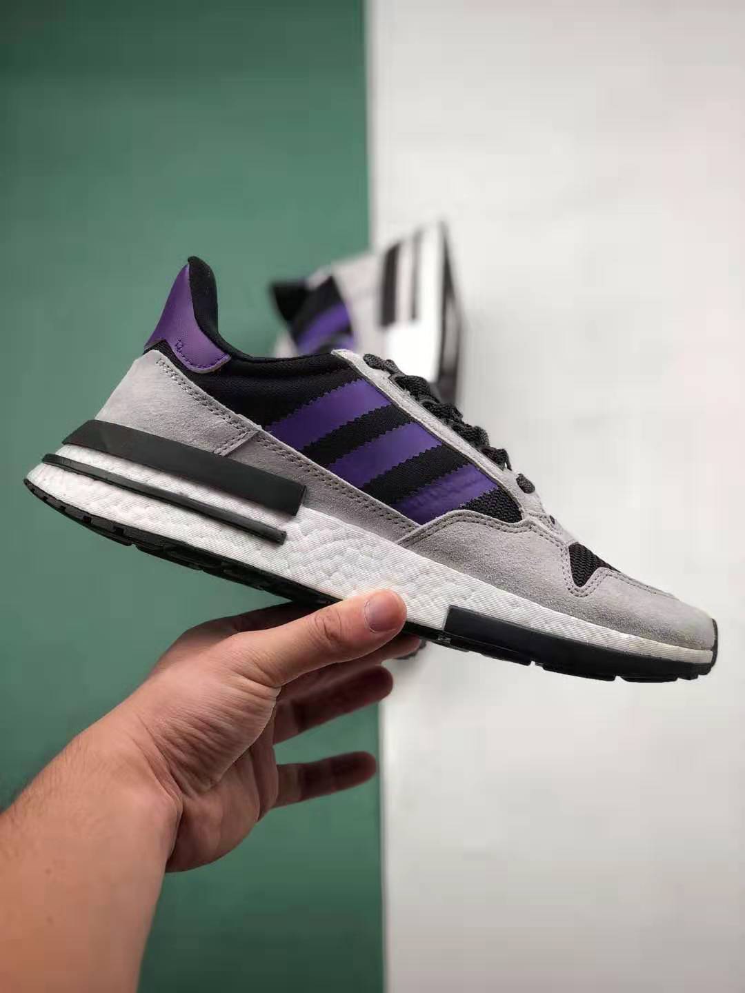 Adidas Size X ZX 500 'Black Purple' F36913 - Shop the Latest Collection Now