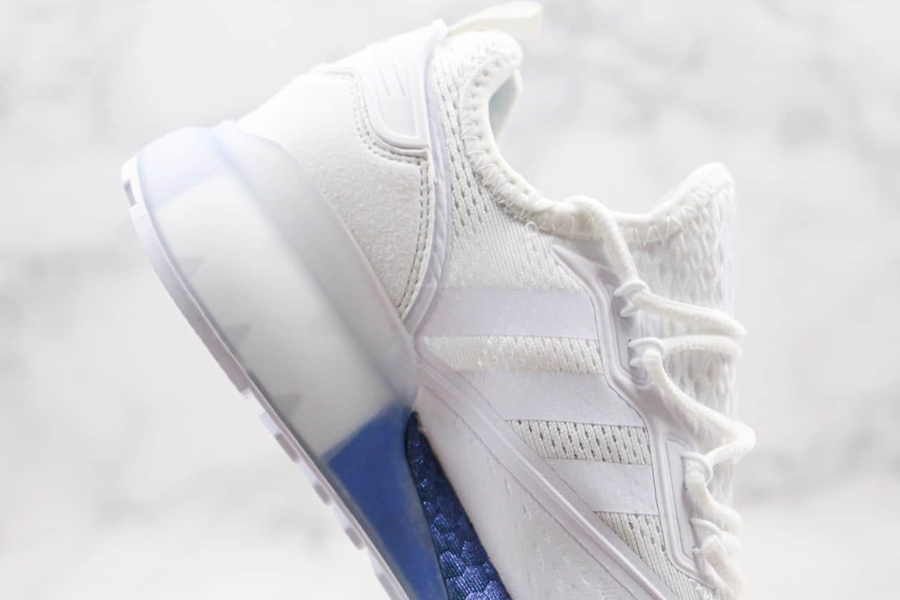 Adidas ZX 2K Boost 'White Boost Blue Violet' FV2928 - Stylish and Comfortable Sneakers