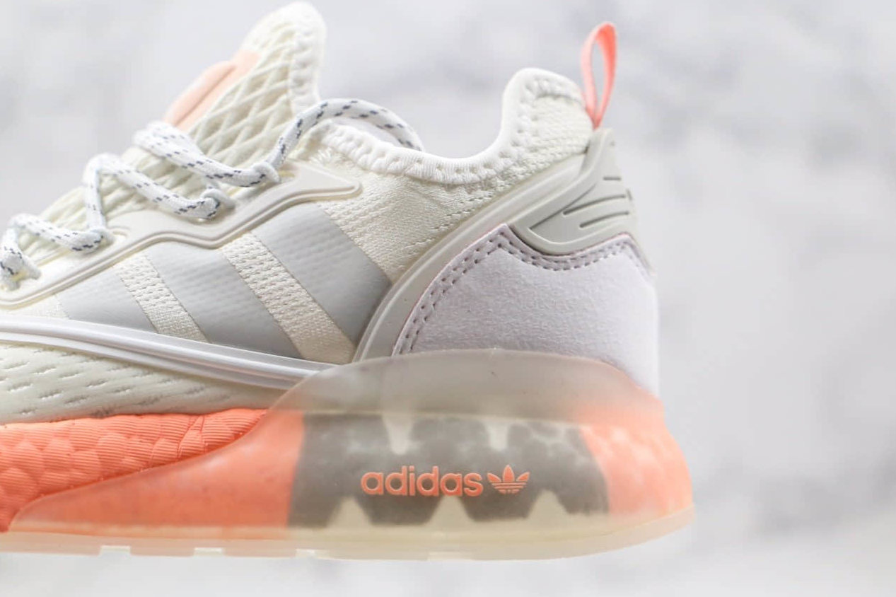 Adidas ZX 2K Boost 'White Glow Pink' FY2013 - Stylish and Comfortable Footwear