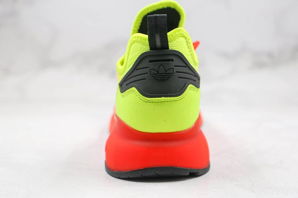 Adidas ZX 2K Boost FW0482 Solar Yellow Red Shoes
