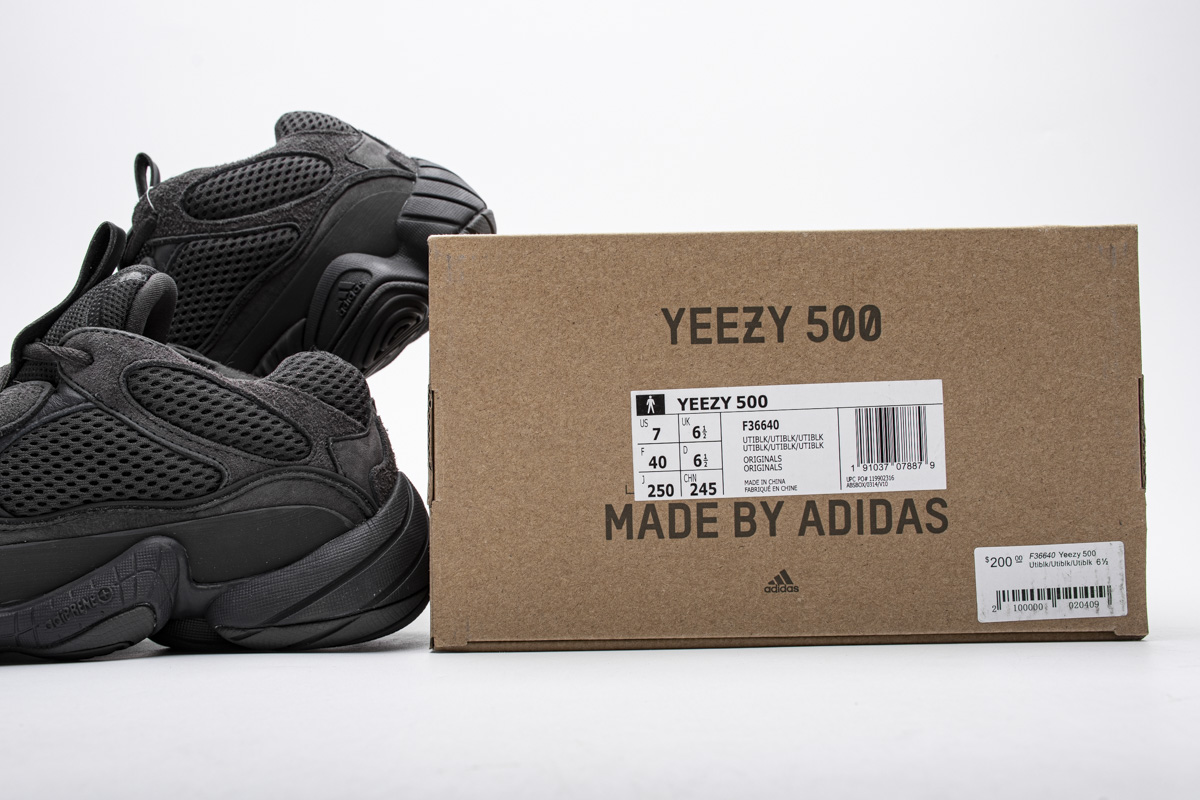 Adidas Yeezy 500 Utility Black - Premium Sneakers for Style Seekers