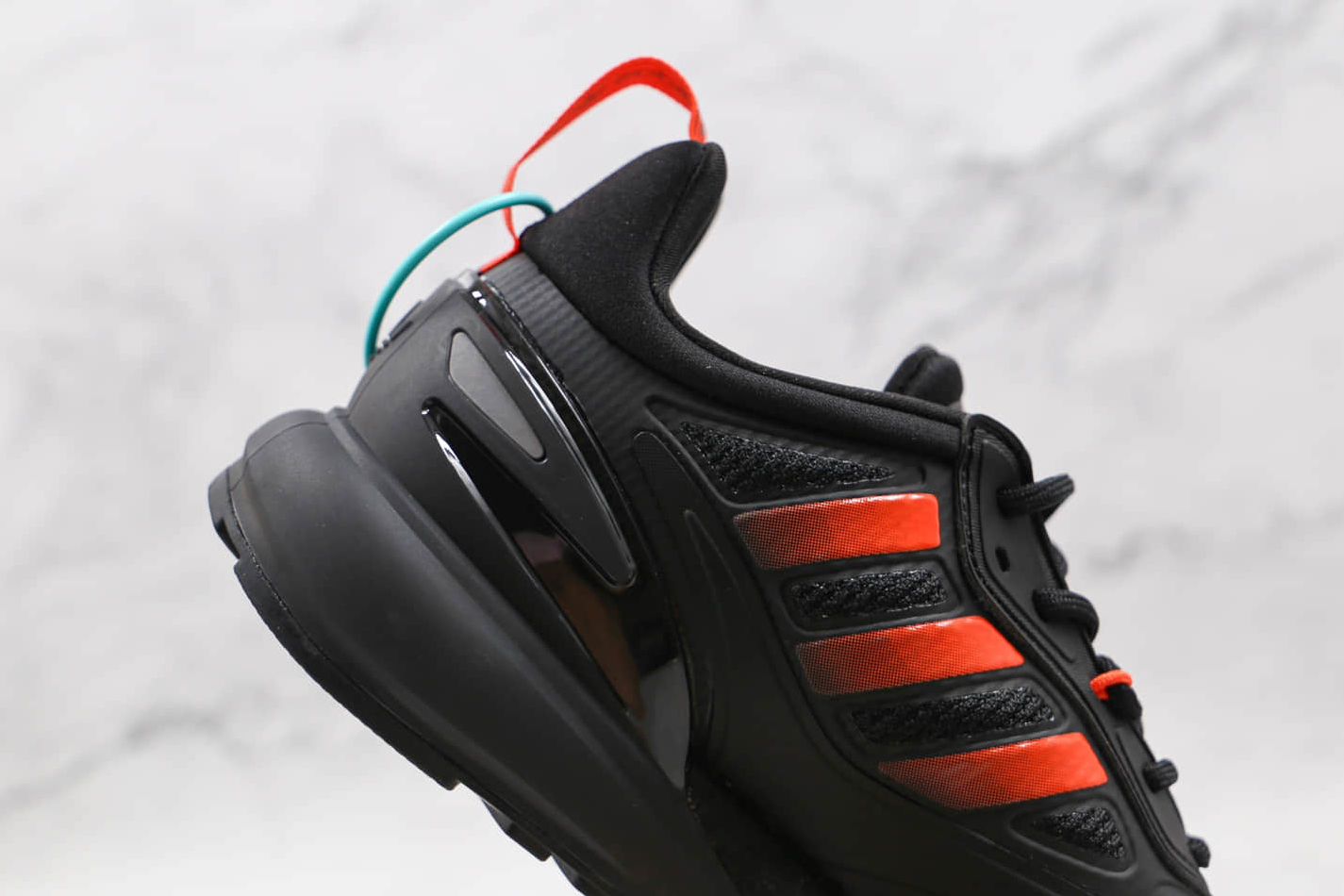 Adidas ZX 2K Boost 2.0 'Black Solar Red' GZ9087 - Stylish and Sporty Footwear for Active Individuals