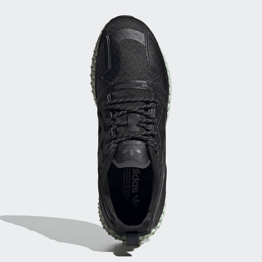 Adidas ZX 2K 4D Shoes 'Core Black' FV9027 - Stylish and Performance-Driven kicks